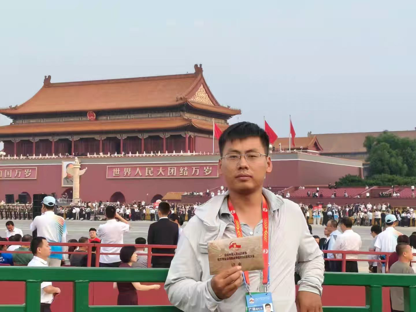 皖工骄傲！土木工程专业优秀学子尹凡以专业担当全力保障抗战胜利80周年纪念大会