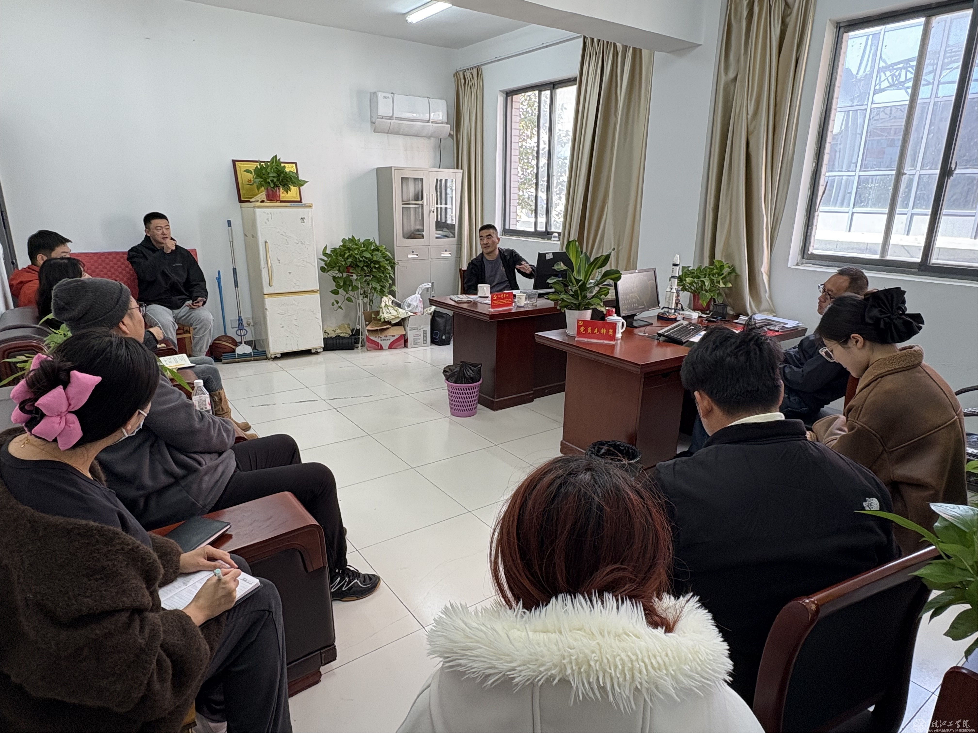 通识教育学院召开体育教研室期中教学检查工作会议